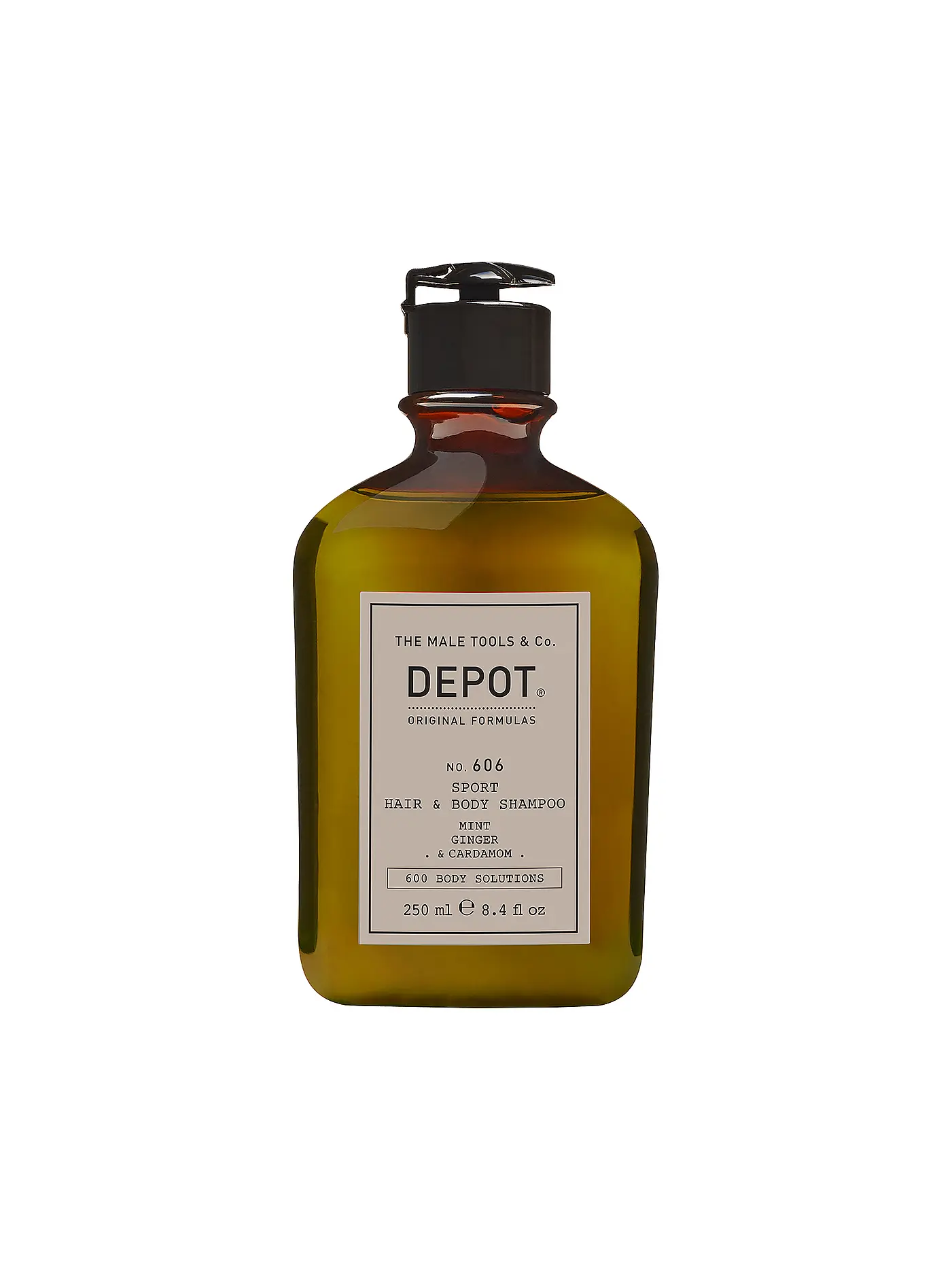 DEPOT | No.606 - SPORT HAIR & BODY SHAMPOO 250ml	 | 